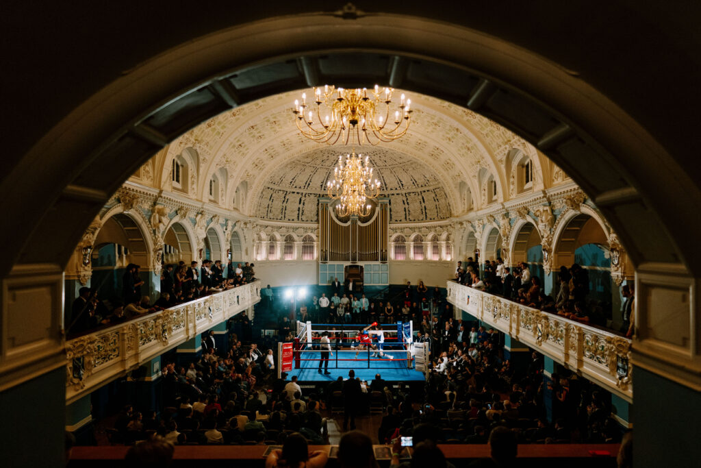 Varsity Boxing Oxford versus Cambridge Oxford Town Hall 117th